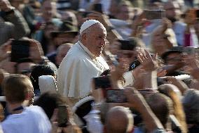 Pope Francis Leads The General Audience - Vatican