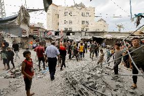 Israeli Airstrikes On Gaza