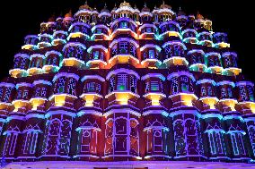 Durga Puja Festival Celebration In India.