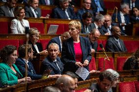 Debate In Parliament On No-confidence Vote Against French PM