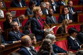 Debate In Parliament On No-confidence Vote Against French PM