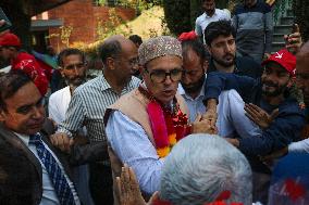 Omar Abdullah Wins From Two Assembly Constituencies In Kashmir