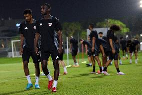 2026 FIFA World Cup Qualifier -Qatar Training Session