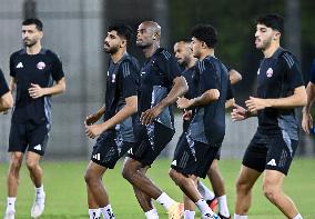 2026 FIFA World Cup Qualifier -Qatar Training Session