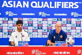 2026 FIFA World Cup Qualifier -Qatar And Kyrgyzstan Press Conference