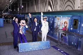 Disney-themed shinkansen bullet train