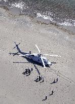 U.S. military helicopter makes emergency landing