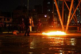 Colombia's national university Clashes