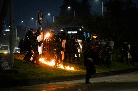 Colombia's national university Clashes