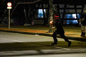 Colombia's national university Clashes