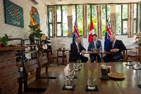 Justin Trudeau Visit To Laos