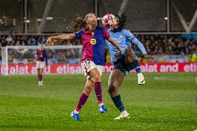 Manchester City v FC Barcelona - UEFA Women's Champions League 2024/25 Group Stage MD1.