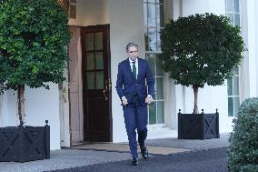 Irish Taoiseach Harris Visits With President Biden On October 9, 2024