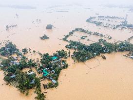 Flood In Sherpur Bangladesh