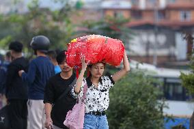 Daily Life In Kathmandu, Nepal