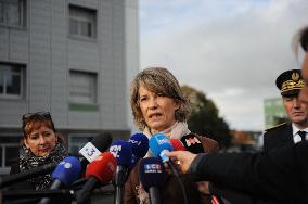 Minister Of Education Visits High School After Teacher Assault - Tourcoing