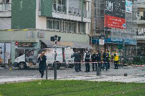 A Van Carrying Cash Attacked - Grenoble