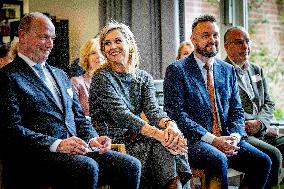 Queen Maxima At A Meeting - Arnhem