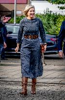 Queen Maxima At A Meeting - Arnhem