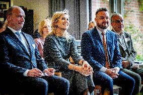 Queen Maxima At A Meeting - Arnhem