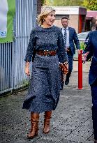 Queen Maxima At A Meeting - Arnhem