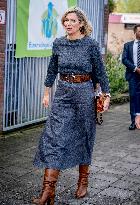 Queen Maxima At A Meeting - Arnhem
