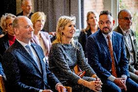 Queen Maxima At A Meeting - Arnhem