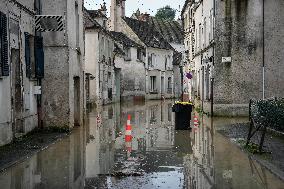 Heavy Flooding After Storm Kirk - Seine-Et-Marne