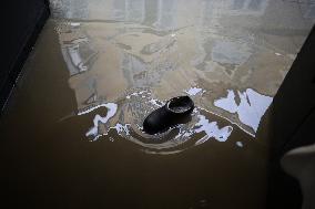 Heavy Flooding After Storm Kirk - Coulommiers