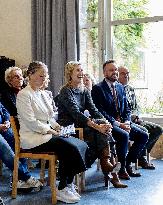 Queen Maxima At A Meeting - Arnhem