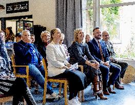 Queen Maxima At A Meeting - Arnhem