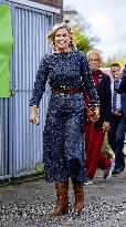 Queen Maxima At A Meeting - Arnhem