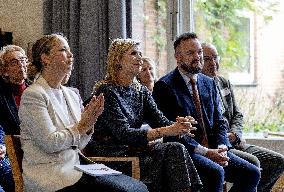 Queen Maxima At A Meeting - Arnhem