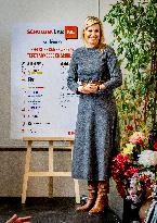 Queen Maxima At A Meeting - Arnhem