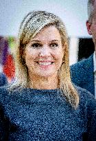 Queen Maxima At A Meeting - Arnhem