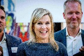 Queen Maxima At A Meeting - Arnhem