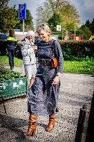 Queen Maxima At A Meeting - Arnhem