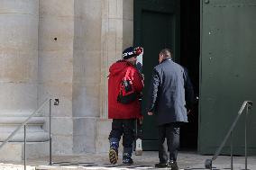 Michel Blanc Funeral - Paris