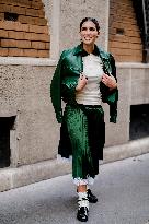 PFW - Lacoste Street Style