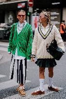 PFW - Lacoste Street Style