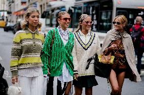 PFW - Lacoste Street Style