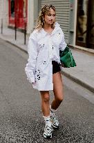 PFW - Lacoste Street Style