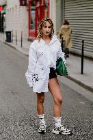 PFW - Lacoste Street Style