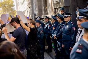 Holy Struggle Movement Holds Protest - Yerevan