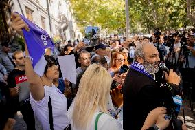 Holy Struggle Movement Holds Protest - Yerevan