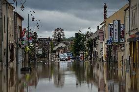 Heavy Flooding After Storm Kirk - Seine-Et-Marne