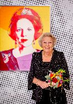 Princess Beatrix Attends 'Queens by Andy Warhol' Exhibition - Apeldoorn Princess Beatrix Attends 'Queens by Andy Warhol' Exhibit