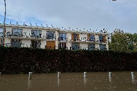 Heavy Flooding After Storm Kirk - Essonne