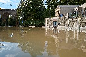 Heavy Flooding After Storm Kirk - Essonne