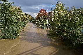 Heavy Flooding After Storm Kirk - Essonne